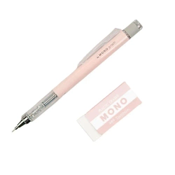 Ołówek automat, Mono Graph 0,5mm pastel + gumka - Tombow