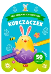 Wielkanocne kolorowanki. Kurczaczek - praca zbiorowa
