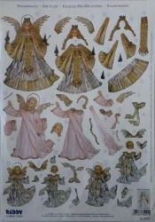 Arkusz do techniki 3D sztancowany 29,7x 21cm - Galeria Hobby