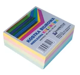 Kostka kolor 85x85mm 3,5cm - Wektor