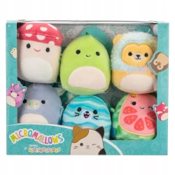 SQUISHMALLOWS MICROMALLOWS 6PACK MASKOTKI 6CM