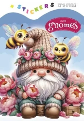 Kolorowanka 135x190 z naklejkami Urocze gnomy - Fresh