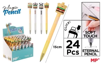 Ołówek wieczny Magic Pencil - zwierzaki.. (24szt) - MP Main Paper