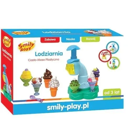 Ciasto-masa Lodziarnia - Smily Play