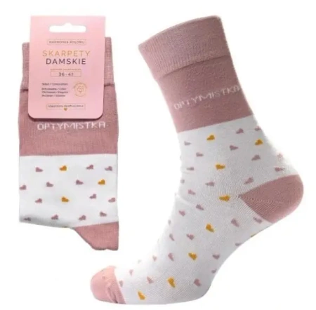Skarpety Optymistka rozm. 36-39 - Be-Happy Gifts