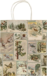 Torebka ozdobna A5 STBAG148 Zima - Skona Ting