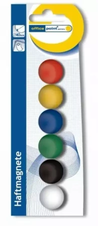 Magnesy tablicowe 20mm 6szt - Koh-I-Noor