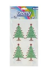 Dżety samoprzylepne Choinki 4szt - Brewis