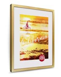 Ramka California 24x30 cm, złota