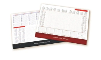 Kalendarz 2026 Biuwar B3 z listwą (30 kart) - Aniew