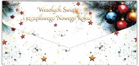 Karnet-koperta Wesołych Świąt - Trend