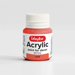 Farba akrylowa Szkarłatny 20ml - Ideyka