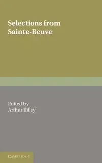 Selections from Sainte-Beuve - Charles Sainte-Beuve Augustin