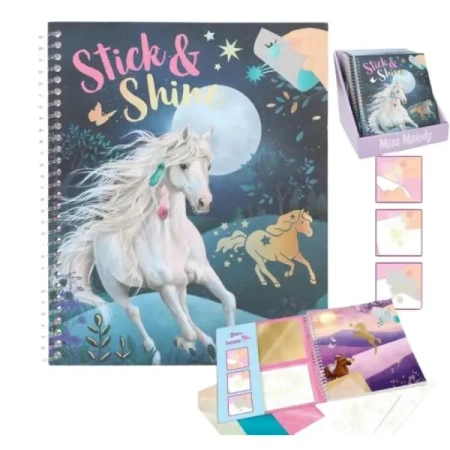 Kolorowanka Stick and Shine Miss Melody 12471A
