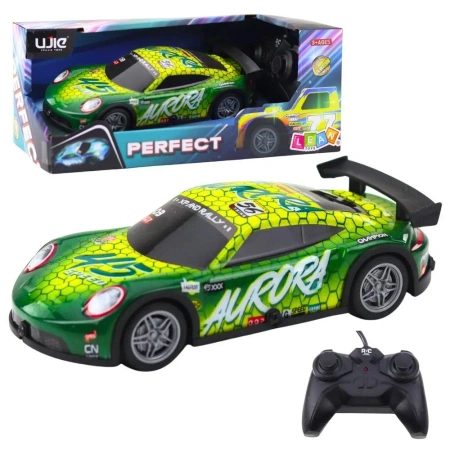 Wyścigówka R/C świecąca obudowa - Leantoys