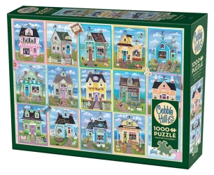 Puzzle 1000 Sklepy nad morzem 113555 - Cobble Hill