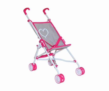Wózek dla lalek Julia Prestige Pink - Milly Mally