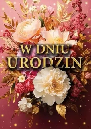 Karnet B6 3D W dniu urodzin - Armin Style