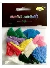 Frędzle w intensywnych kolorach 3cm 20szt - Galeria Hobby