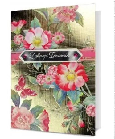 Karnet B6 Imieniny - Pan Dragon