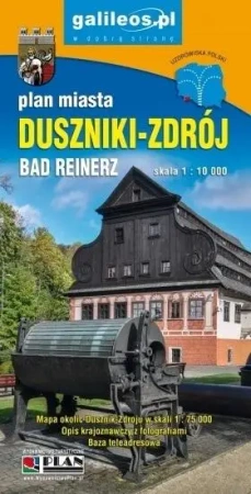 Plan miasta - Duszniki-Zdrój 1: 10 000 - praca zbiorowa