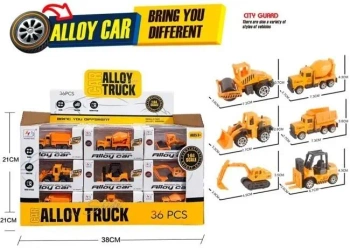 Auto metalowe MIX - Merkpol