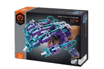 Klocki Bioniczna dłoń fiolet 484el - Immaster-Koco