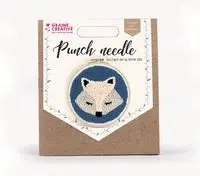 Zestaw Punch Needle Lisek D: 20 Cm Graine Creative - Stepp Sp.z.o.o