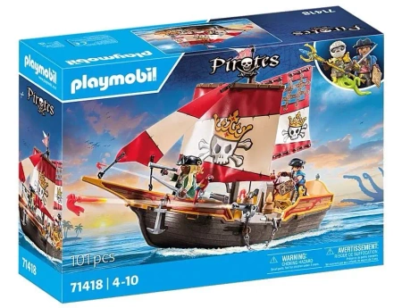 Playmobil Statek piracki 71418