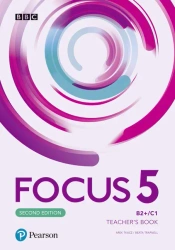 Focus Second Edition 5. Teacher’s Book + kod (eDesk) - Arek Tkacz|Beata Trapnell