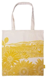 Kate Heiss Torba bawełniana Pole słoneczników - Half Moon Bay