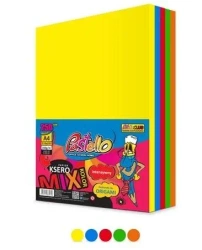 Papier ksero A4 160g 5 kolorów 250 arkuszy - Alfa Pastello