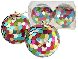 Bombki kolorowe 2szt - ADAR