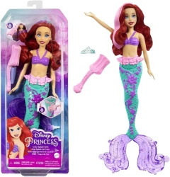 Disney Princess. Lalka Arielka zmiana koloru HLW00 - Mattel