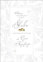 Karnet Primus Ślub - Kukartka