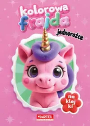 Kolorowa frajda. Jednorożce z naklejkami - Agata Niemirska