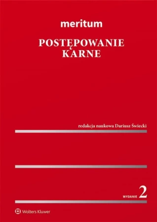 Meritum Postępowanie karne w.2 - Dariusz Świecki