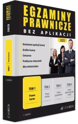 Egzaminy Prawnicze bez aplikacji 2025. Tom 1. Prawo karne - praca zbiorowa