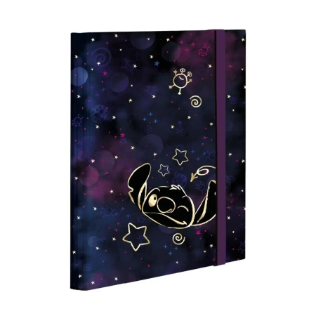 Teczka A4 z gumką Disney Gold Stitch - PATIO