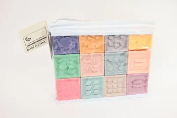 Miękkie klocki sensoryczne 12el - Pro Kids