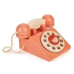 Telefon stacjonarny drewniany - Mentari