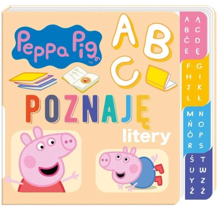Peppa Pig. Poznaję litery - praca zbiorowa