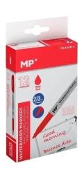 Marker do tablic 2,0/3,0mm czerwony (12szt) - MP Main Paper