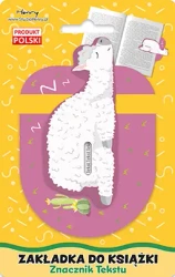 Zakładka znacznik - Śpiąca lama - Henry