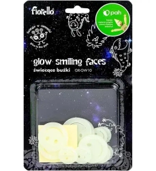 Ozdoby fluorescencyjne Buźki mix 25szt - Fiorello