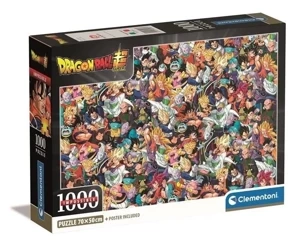 Puzzle 1000 Compact Anime Dragon ball - Clementoni