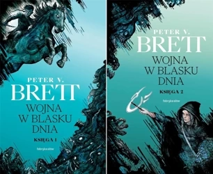 CYKL DEMONICZNY Wojna w blasku dnia PAKIET Księga 1-2 Peter V. Brett - Brett Peter V.