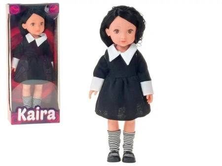 Lalka 33cm w czarnej sukience - ADAR