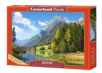 Puzzle 2000 Mountain Refuge in the Alps CASTOR - Castorland