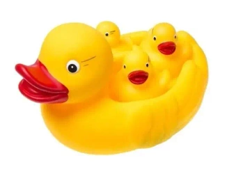 Kacza rodzinka do kąpieli 4szt - Tullo